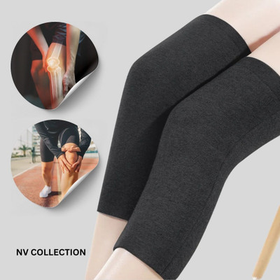 serva organic NEW_S_Knee Cap for Pain Relief High Compression Support(SLFK-216 Knee Support(Black)