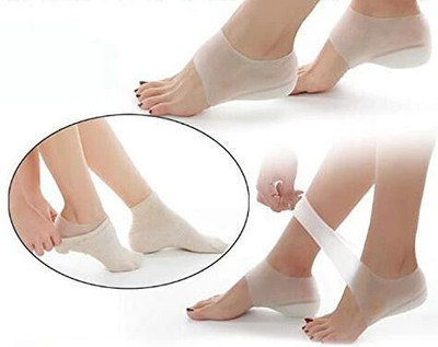 PGK TRADERS Height Increase 3cm Soft Silicone Comfortable for Men & Women Insole(White)