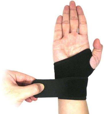 Onkaar WRIST WITH THUMB SUPPORT BLACK COLOUR 1 PC Wrist Support