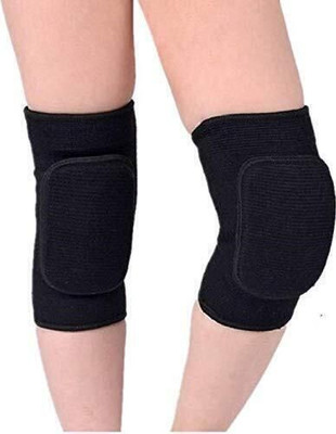 idka Natural NEW_S_KNEE SUPPORT Joint Pain, Gym & Exercise SL_--590 Knee Support(Black)