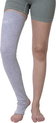 rsc healthcare Varicose vein Stocking Thigh High Class 1 -For Pain and Swelling ( One Piece) Knee Support(Grey)