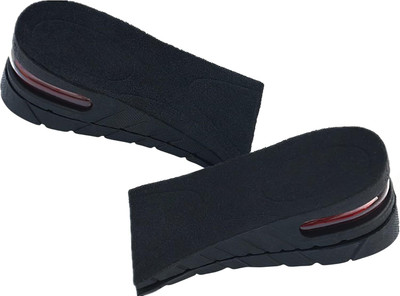 JAMBOREE Height Increase Insoles Shoe Lifts Elevator Shoes Insole 4.5cm Heels Lift Insert Insole(Black)