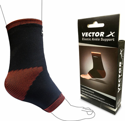 VECTOR X VNS-005-S Ankle Support(Black)