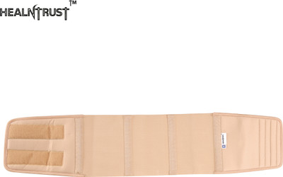 healntrust Abdominal belt after delivery for tummy reduction Shapewear Post pregnancy belt Back / Lumbar Support(Beige)