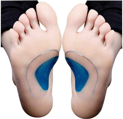 KGBTREADS silicone heel pad Arch Support Insole(Blue)