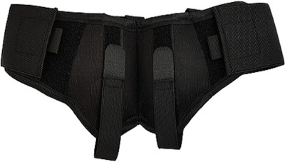 fact-care Hernia belt double inguinal hernia removable pads support Back / Lumbar Support(Black)