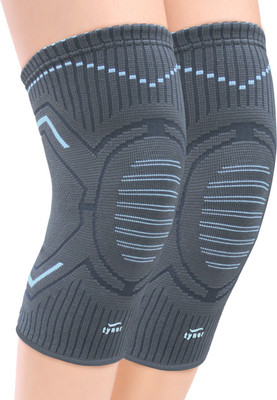 TYNOR Knee Cap Comfeel, Grey, Medium, Pack of 2 Knee Support