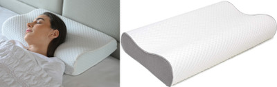 RUSHABH ENTERPRISE Memory Foam Birds Sleeping Pillow Pack of 1(White)
