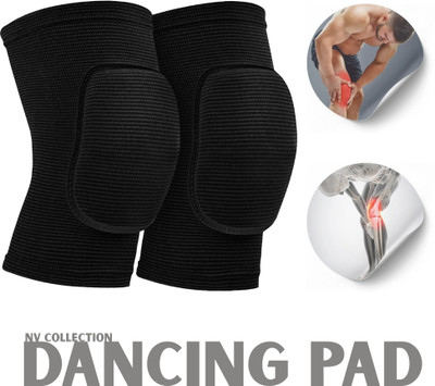 NV COLLECTION PrimaFlex Knee Pads ideal for ballet-inspired contemporary choreography Knee Support(Black)