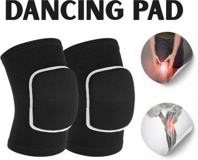 CTC CREATION StudioSilk Knee Cushions with Airy Texture Knee Support(Black)