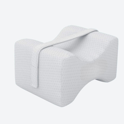 Fazista Memory Foam Orthopedic Knee Support Leg Rest Pillow - Pack of 1 Knee Support(White)