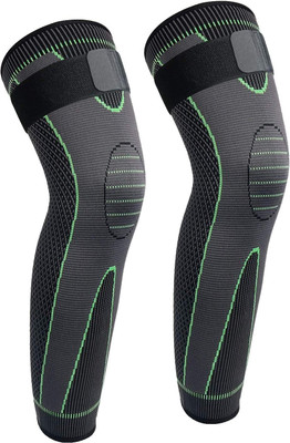 neenca Full Leg Compression Sleeves pack of 2 with Wraps Knee Support
