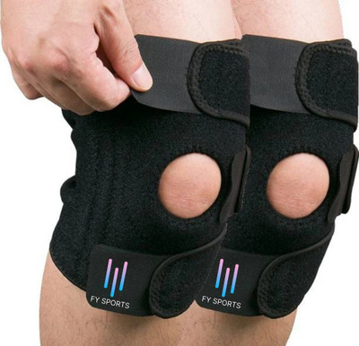 Avomaa Creation Open Patella Brace For Joint Pain & Arthritis Relief Knee Support(Red)
