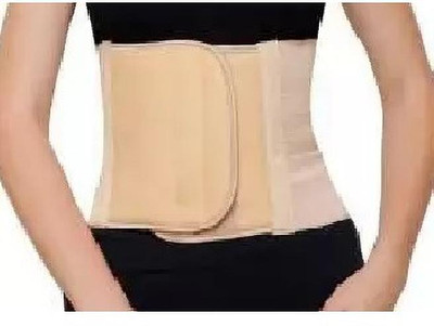 bedrock Abdominal Support Belt Binder after C-Section Delivery for Women Back / Lumbar Support(Grey)