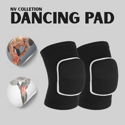 NV COLLECTION MotionWhisper Knee Cushions for Gentle Silence Knee Support(Black)