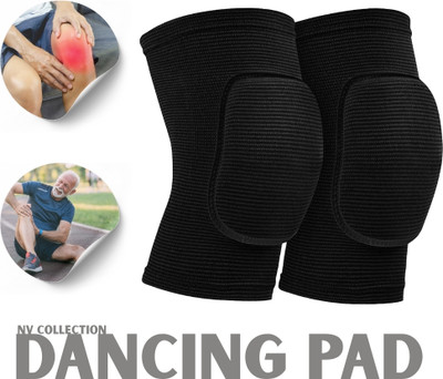 NV COLLECTION SleekGuard Knee Pads blending durability with elegance for studio training Knee Support(Black)