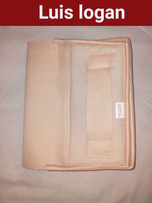LUIS LOGAN Abdominal Binder, Postnatal Pregnancy Belt For Waist-Line Reduction (Beige,L) Abdominal Belt(Beige)