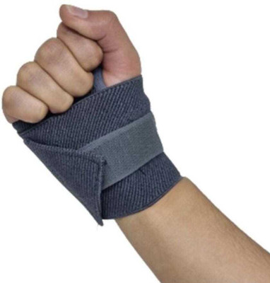 WellsetGo Wrist Brace with Thumb for wrist support, Grey Pack Of 1 Wrist Support