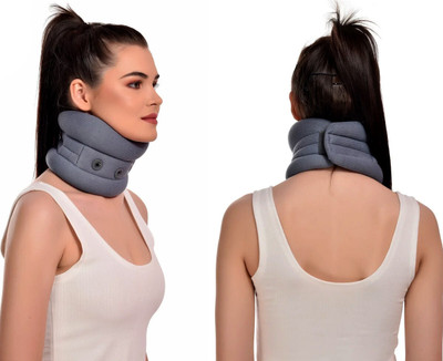 SELVA Soft Cervical Collar For Neck Pain Relief For Men & Women Neck Support(Grey)