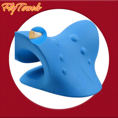 FlyTouch Soft Touch Memory Foam Super Comfy Orthopaedic Pillow Neck Stretcher Pillow Neck Support