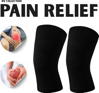 CTC CREATION Tension-Free Knee Sleeve with Zoned Relaxation Knee Support(Black)