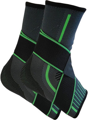 BoldFire Elastic Compression Ankle Support for Ligament Damage Ankle Support(Multicolor)