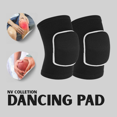 CTC CREATION LumeFlex Knee Pads with Sleek Dance Energy Knee Support(Black)