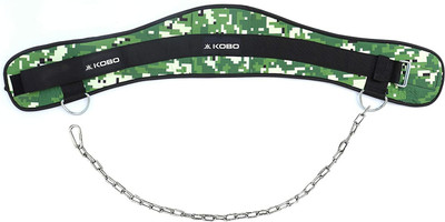 KOBO Weightlifting Gym Belt 6 Inches Wide Convertible Power Weight Lifting Dipping Belt Back / Lumbar Support(Multicolor)