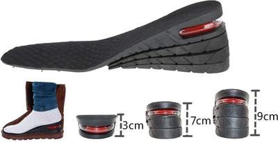 KANTHEE ENTERPRISE 4 Layers Height Increasing Shoes Insoles - For Men And Women - 1 Pair Insole
