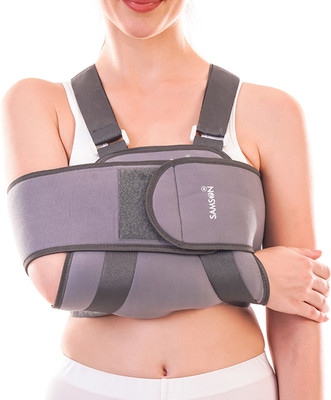 SAMSON Universal Shoulder Immobilizer | Provides Support And Stabilization Shoulder Support(Grey)
