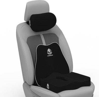 MRRON Neckrest Slim Back Support or Coccxy Cushion for Long Sitting. Posture Corrector