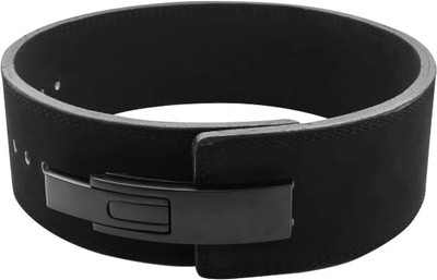 Kv International Pro Series Lever Powerlifting Belt Gym Belt for Weightlifting,Squats & Deadlifts Weight Lifting Belt(Black)