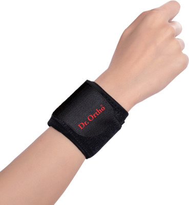 Dr. Ortho Neoprene Double Lock Wrist Support(Black)