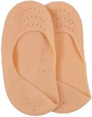 HouseOfCommon Anti Crack Full Length Silicon Foot Protector Moisturizing Socks Gel pad Heel Support