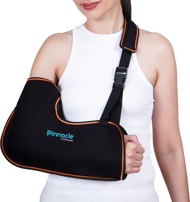 pinnacle orthocare Adjustable Arm Sling Pouch for Shoulder & Elbow Support | Hand Support(Black)