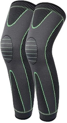 BoldFire Full Leg Sleeve, Knee Braces for Knee Pain Women & Men, Knee Compression Sleeves Knee Support(Multicolor)