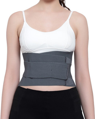 Ragvian Lumbar Sacral (LS) Waist Belt for Men/Women Back Pain Relief, Slip-Disc (Grey) Back / Lumbar Support(Grey)