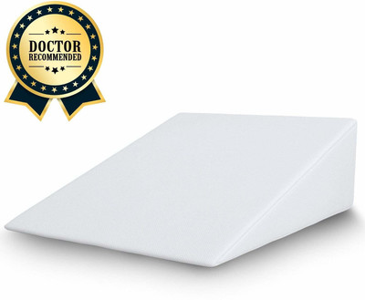 METRON Wedge Multi-Purpose Pillow. Back / Lumbar Support(White)