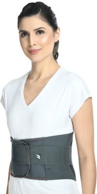 ORTHX L.S BELT -BACK PAIN SUPPORT, WAIST SUPPORT FOR UNISEX Back / Lumbar Support(Grey)