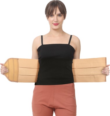 RCSP abdominal belt for women after delivery/surgery tummy reduction S (24-30) Inch Abdominal Belt(Beige)