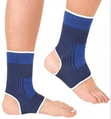 MACKEREL Ankle Brace Compression Support Sleeve for Running Ankle Support(Blue)