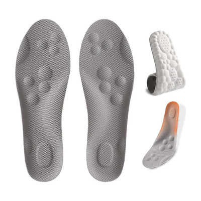 MANTAVYA Insoles for Men and Women, Shock Absorption Cushioning Sports Comfort Inserts Insole(Multicolor)
