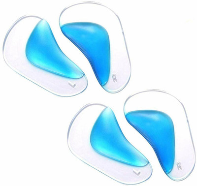 PERRIHAFASHION Arch Support Insoles Fits for Flat Feet & Plantar Fasciitis Orthotic Arch Pads Heel Support