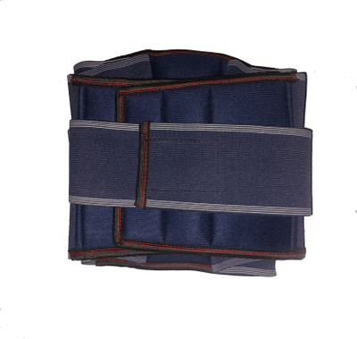 Mulkraj Ortho Lumber Sacral (LS) Waist Belt For Men/Women Lower Back Pain Relief61 Back / Lumbar Support(Blue)