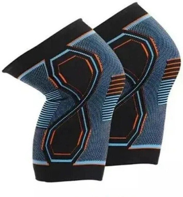 Justlist Bamboo Knee Cap Knee Warmers Compression Sleeve Support for Women Men Knee Support(Multicolor)