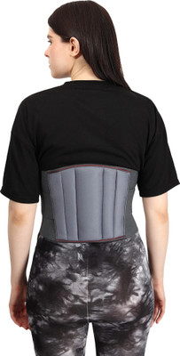 BALARKAA N-LS-Back PaiLS Belt / Ls Belt / Back Support Belt Back / Lumbar Support-93 Back / Lumbar Support(Grey)