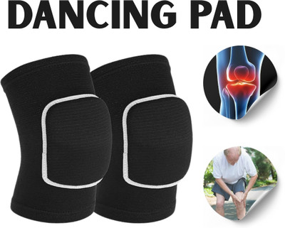 meetanshcollection Sculpted Knee Pads for Dancer’s Daily Routine Knee Support(Black)