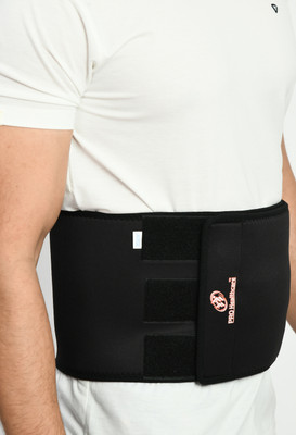 PRO Healthcare Abdominal Belt, Sweat Belt, After Delivery Belt For Tummy Reduction Abdominal Belt(Black)