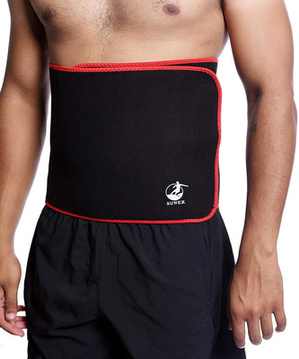 IRIS Advanced Waist Trimmer, Broad Coverage Sweat Belt, Caloric Burner, Sauna Band Abdominal Belt(Black)