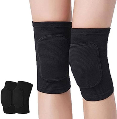 idka Natural NEW_S_KNEE SUPPORT Joint Pain, Gym & Exercise SL_--574 Knee Support(Black)